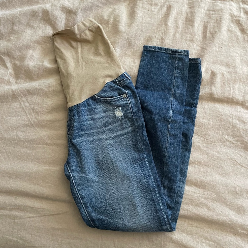 AG maternity skinny jeans